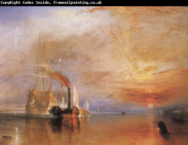 J.M.W. Turner The Fighting Temeraire tugged to her last Berth to be broken up 1838
